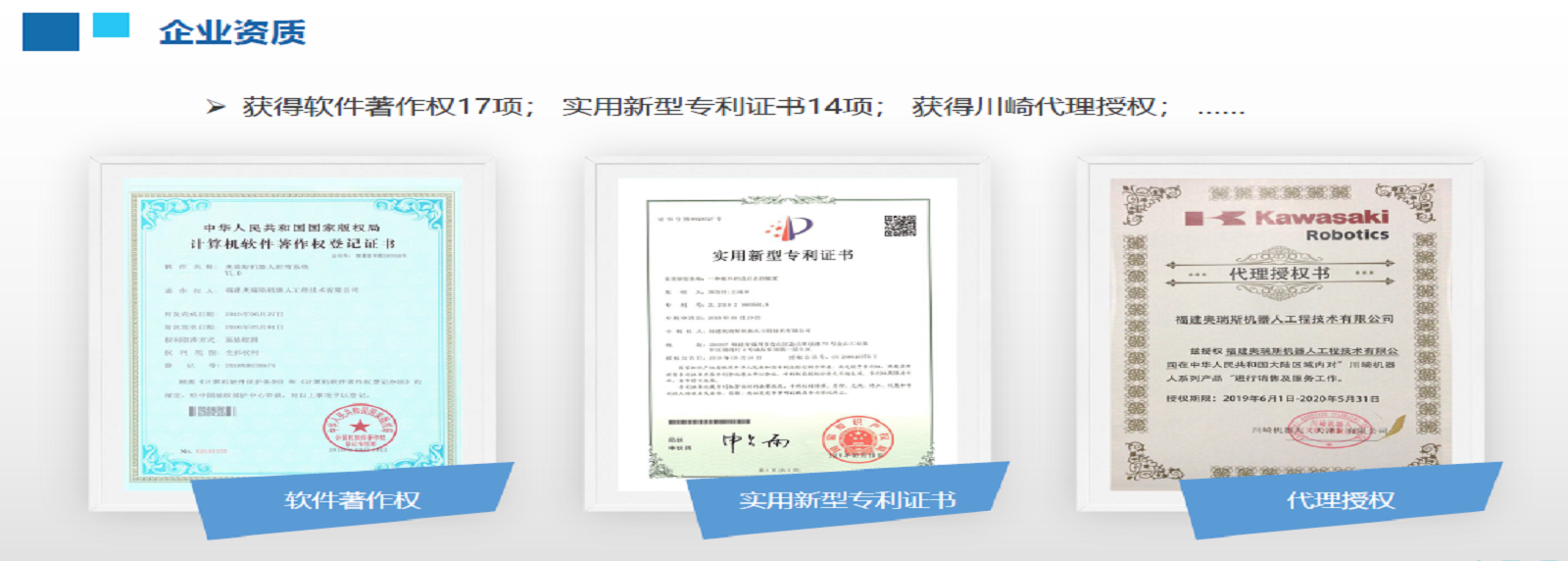 企業(yè)資質(zhì)